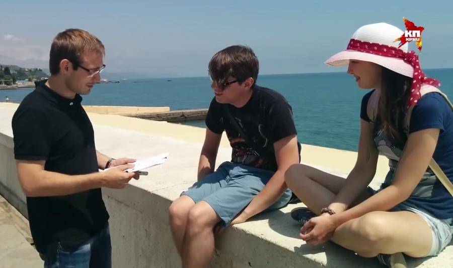В отличие от американцев, жители Крыма не хотят ядерной войны (ВИДЕО)