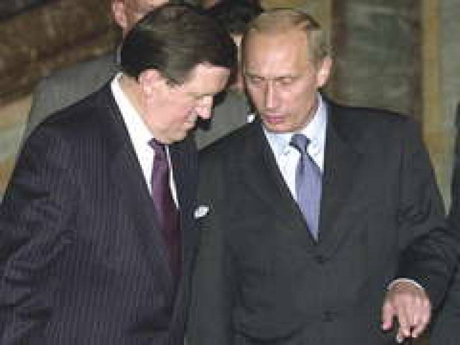  В.ПУТИН Дж.РОБЕРТСОНУ: &quot;Надо решать конкретно...&quot;