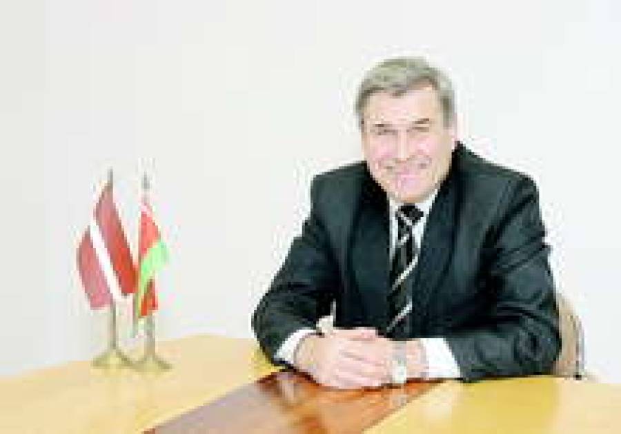 Посол Республики Беларусь в Латвии Александр Герасименко.