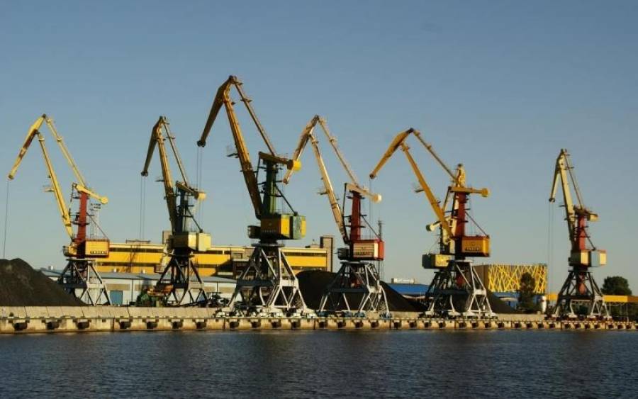 Вентспилсский порт знавал лучшие времена. 
