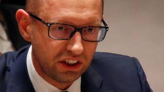 Премьер-министр Украины Арсений Яценюк.