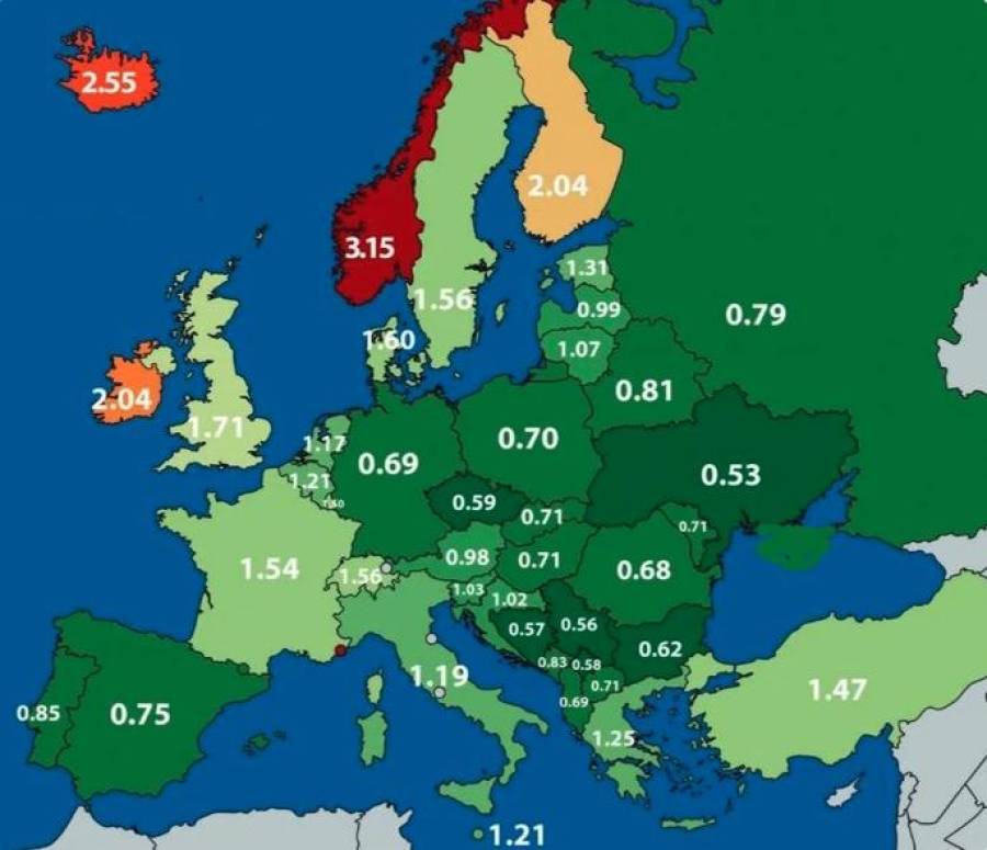 Карта цен: сколько стоит пол-литра пива в странах Европы и как дела у Латвии?