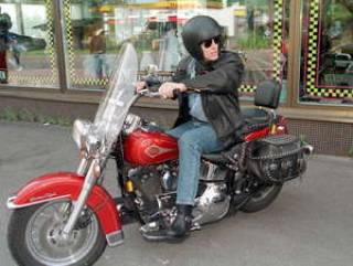 Гунтар КРАСТС и Harley Davidson. 