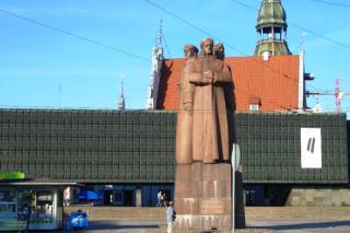 Площадь латышских стрелков обновят за 700 000 евро