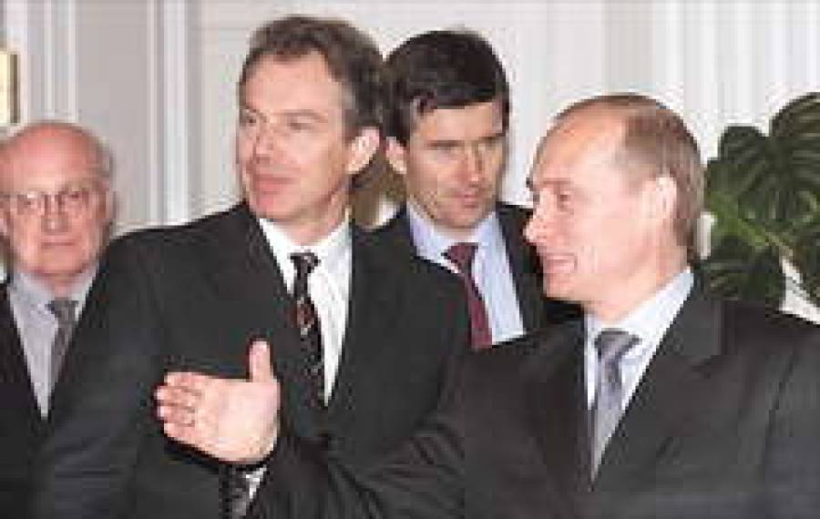 Блэр зачастил в Россию