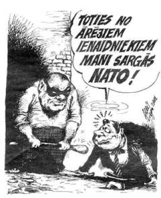 &quot;Зато от внешних врагов нас будет защищать НАТО!&quot;