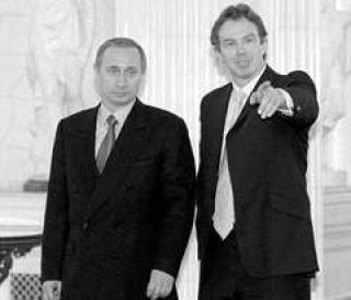 Блэр прилетел уговаривать Путина