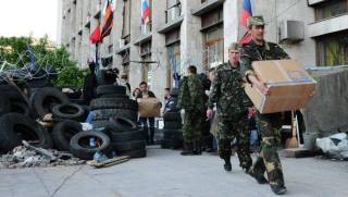 На Украину прибыл гуманитарный конвой из Риги