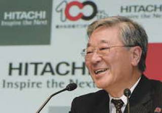 Президент корпорации Hitachi Хироаки Наканиси.