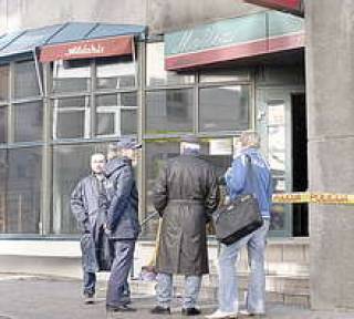 Взрыв в бистро в Старой Риге