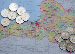 За девять месяцев ВВП Латвии вырос на 1,7%