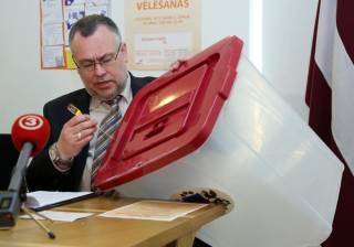 Глава ЦИК Арнис Цимдарс.