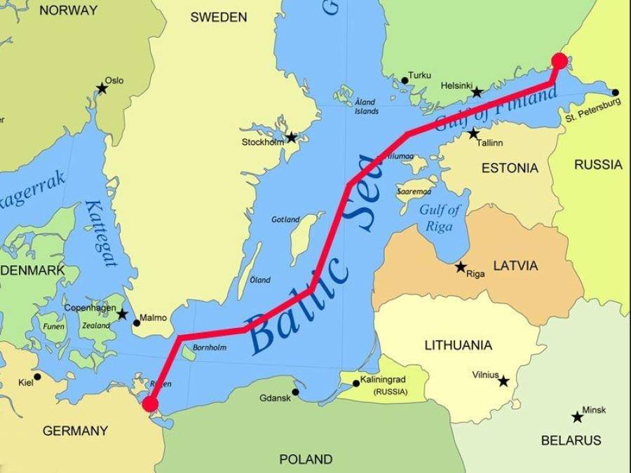 Газопровод Nord Stream.