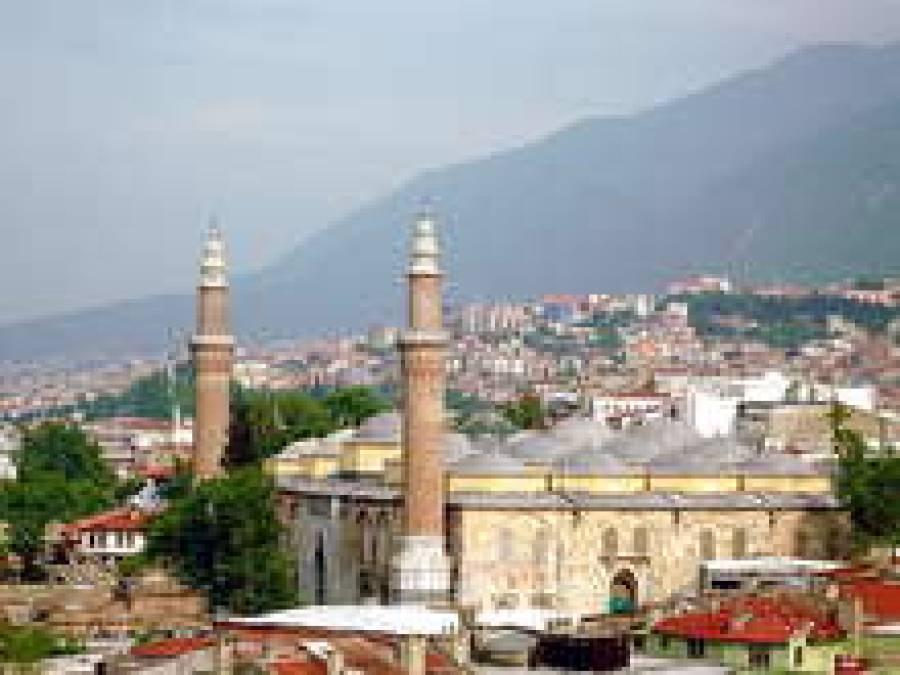 Панорама города Бурса.