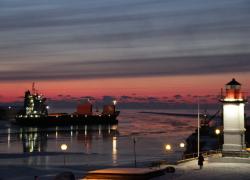 В Салацгривском порту за восемь месяцев перевалено на 56,2% больше грузов