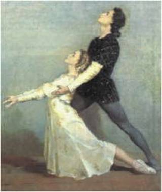  Г.УЛАНОВА и К.СЕРГЕЕВ, &quot;Ромео и Джульетта&quot;, 1940 г. 