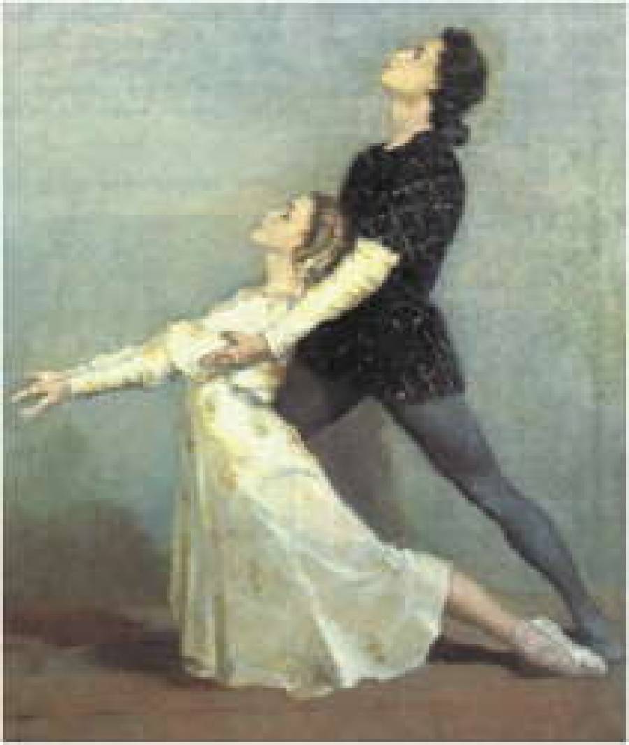  Г.УЛАНОВА и К.СЕРГЕЕВ, &quot;Ромео и Джульетта&quot;, 1940 г. 