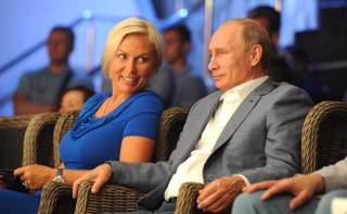 Наталья Рагозина и Владимир Путин.