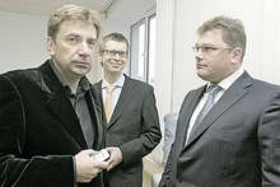 Гендиректор LNT Андрейс Экис (слева) найдет инновационные проекты.