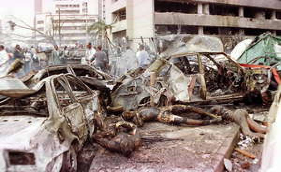 Взрыв в Кении.