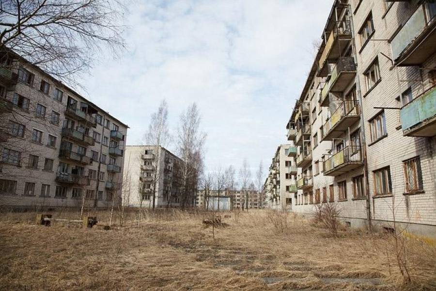 Городок-призрак в Скрунде продан за 403 тысячи евро