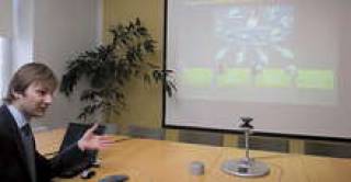 Андрей Ющенко: &ldquo;На компьютере пользователя открывается окно &mdash; своего рода портал, где он может видеть все контакты, а также каналы, по которым можно связаться с абонентом&rdquo;.