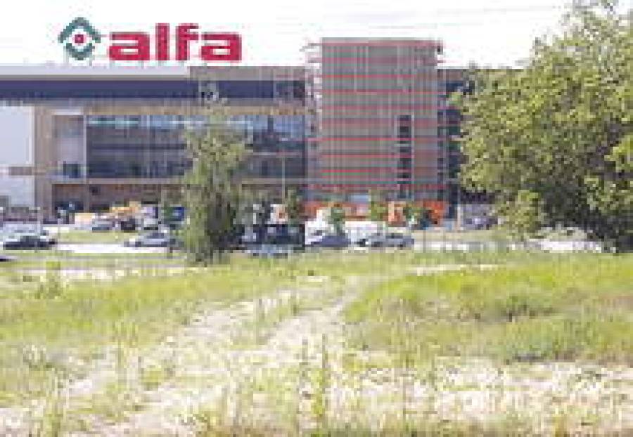 На месте пустыря появятся здания-сателлиты Alfa.