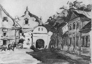 Литография Евгения Климова. 