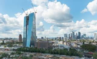 Новое здание Евпропейского центробанка.