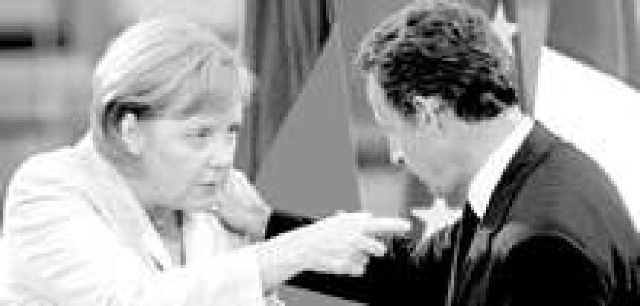 Канцлер ФРГ Ангела Меркель и президент Франции Николя Саркози все чаще во время последних встреч разговаривают на повышенных тонах.