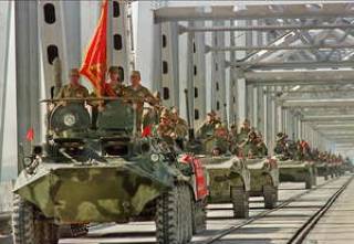  Так советские войска в мае 1988 года уходили из Афганистана. 