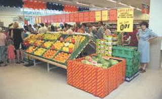  В T-Market килограмм картофеля действительно продавали за один сантим.