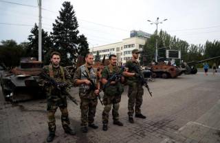 Французские добровольцы, воюющие на стороне донецких ополченцев.