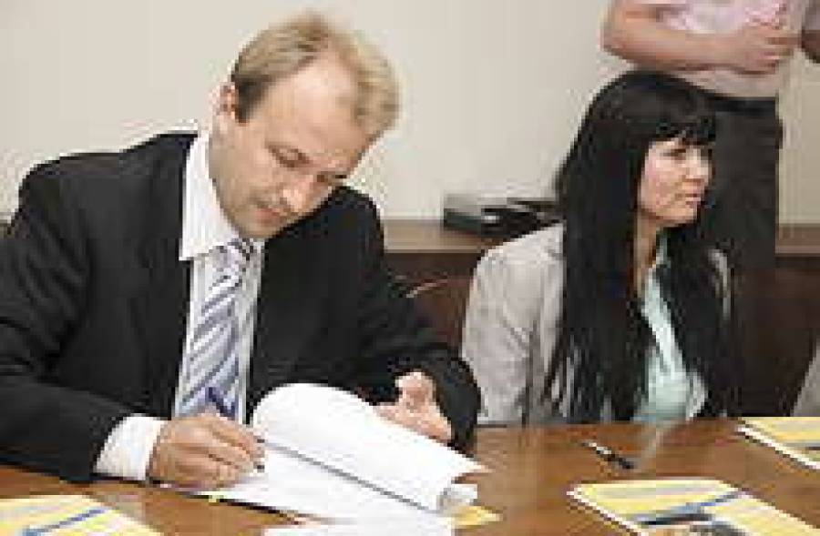 Первопроходцы утепления Райво Дамкевиц и Ольга Янковская.