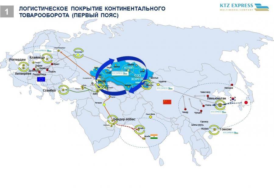 Казахстанский &quot;Шелковый путь&quot; пройдет мимо Латвии — через Литву