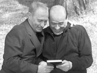  Владимир ПУТИН и Сильвио БЕРЛУСКОНИ нашли консенсус.