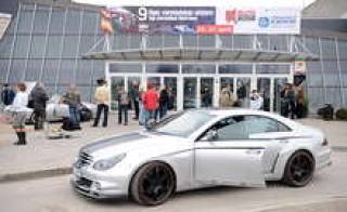 Один из главных хитов Motorshow — тюнингованный Mercedes CLS.
