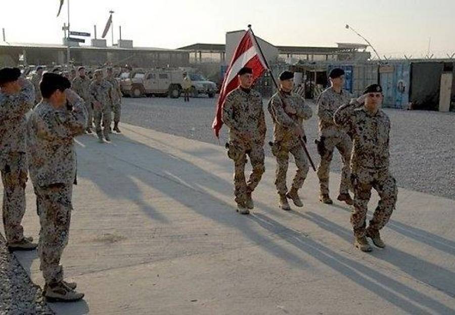 Латвийских военных оставят в Афганистане еще на три года