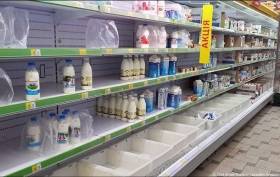 В питерских магазинах заканчиваются латвийские продукты