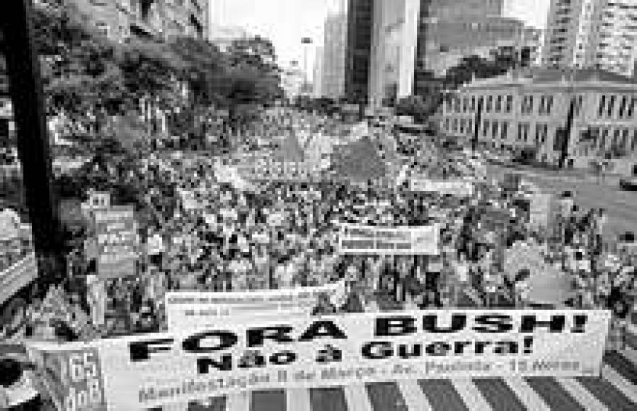 Бразилия встретила Буша массовыми беспорядками