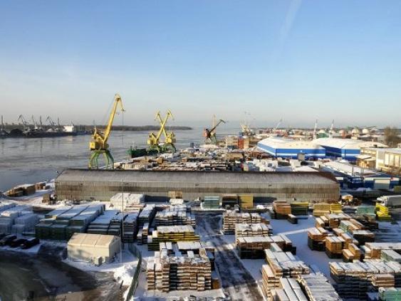 Грузооборот Рижского порта в январе уменьшился на 14,6%