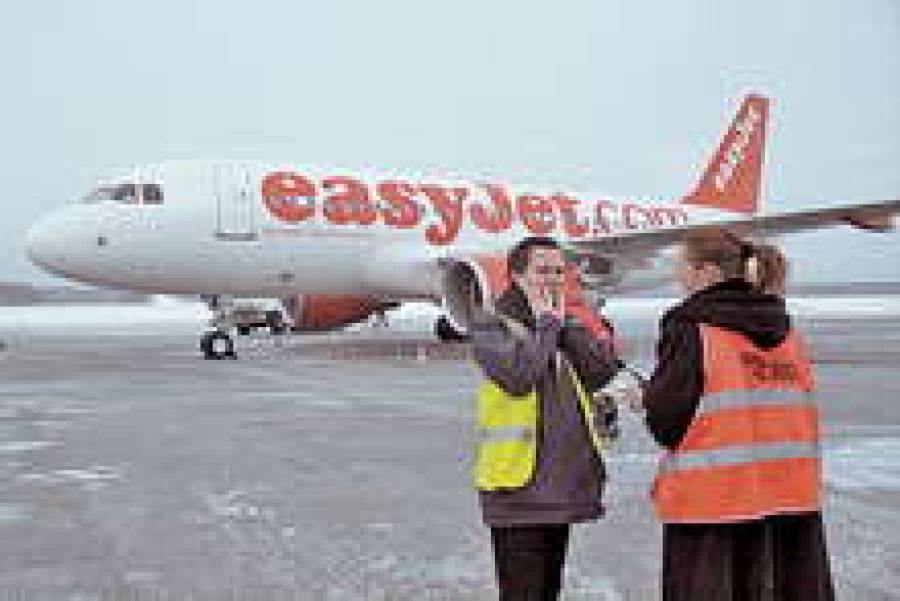 EasyJet ждет 90000 пассажиров