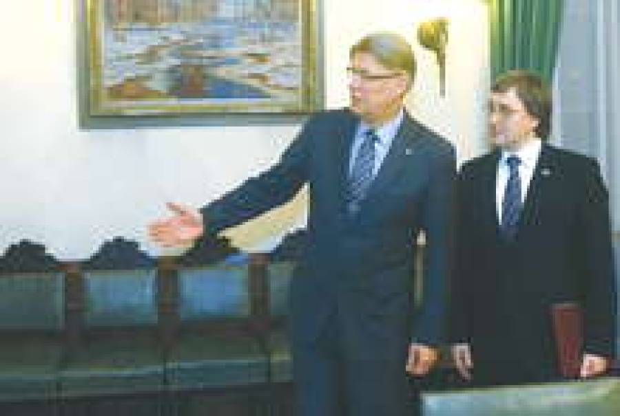 Покажет ли Валдис Затлерс Эдгару Залансу дорогу к премьерскому креслу?