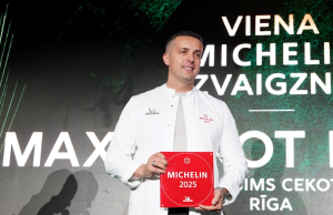 Звезды качества Michelin сохранили два латвийских ресторана