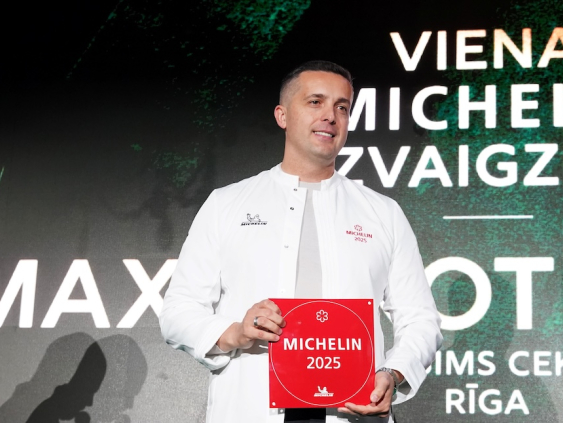 Звезды качества Michelin сохранили два латвийских ресторана